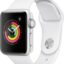 Apple Watch Series 3 (GPS) 38mm Aluminum Case with White Sport Band – Silver Aluminum  <strike><span style="color:red">$199.00</span></strike>   Now <span style="color:green">$149.90</span>