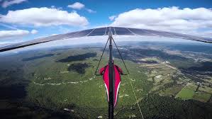 Hang Gliding Flight off Pigeon Mountain, Georgia