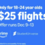 Limited-Time Offer: $25 Holiday Flights—Available While Supplies Last (Starting Dec. 9)