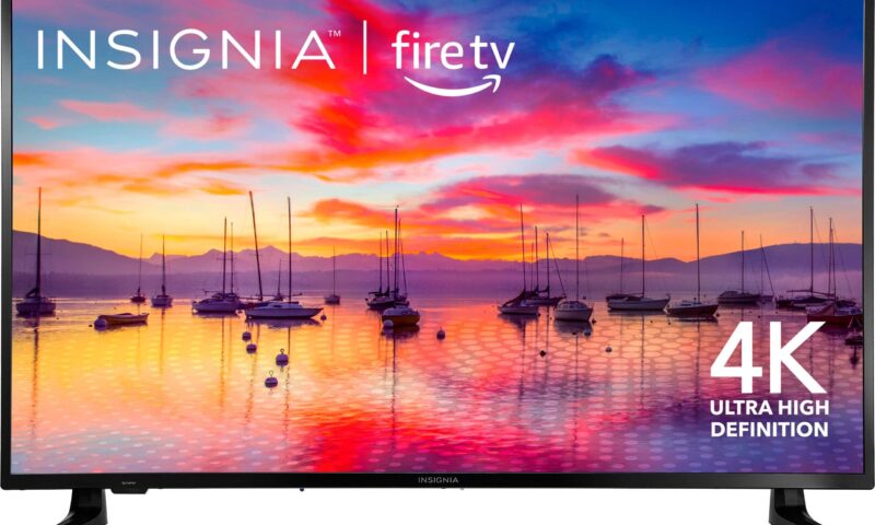 Insignia – 50″ LED 4K UHD Smart Fire TV $189.9