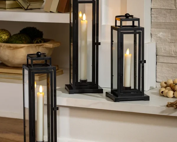 Tower Lantern LED Tapered Candle 3-Pack $33.9