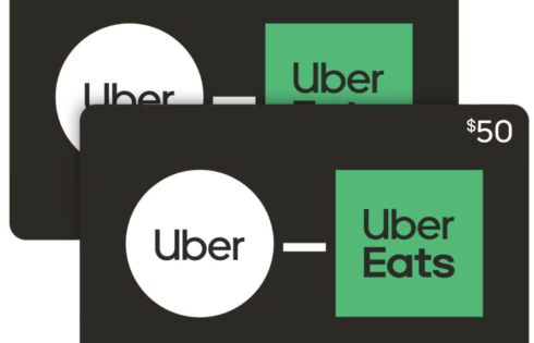 Uber Two $50 eGift Cards for $80
