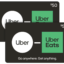 Uber Two $50 eGift Cards for $80